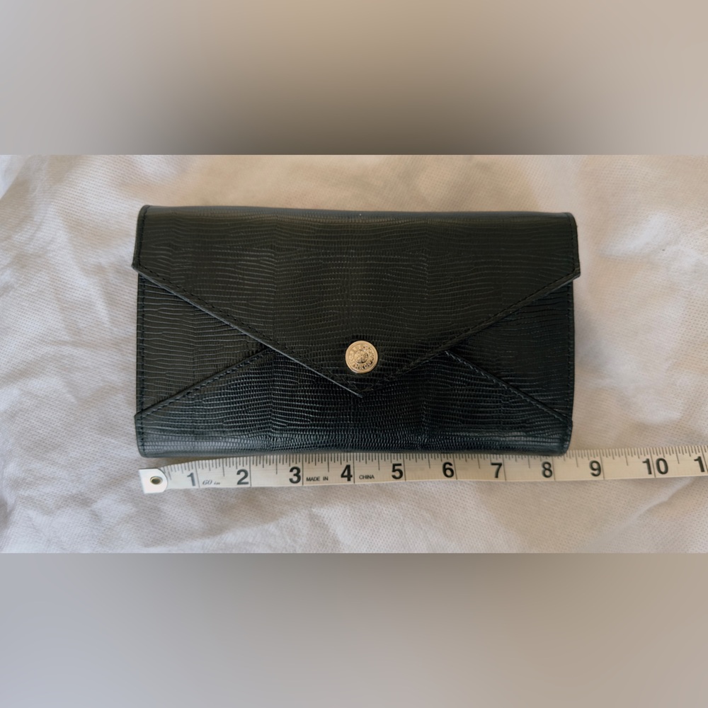 EUC Rebecca Minkoff Black Leather Wallet on Chain - Picture 6 of 8